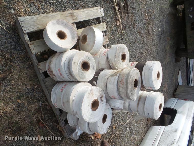 image for item BW9132 Approximately 30 rolls of white highway line striping