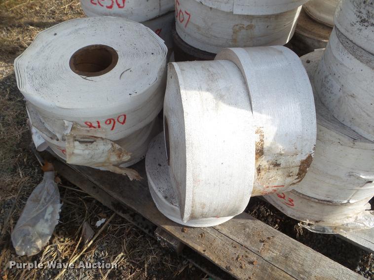 image for item BW9132 Approximately 30 rolls of white highway line striping