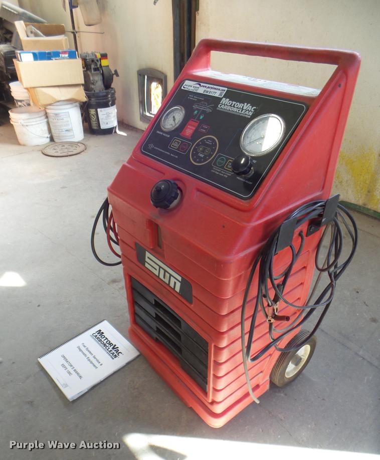 image for item BW9177 Snap-on EEFS100C MotorVac carbon clean system fuel system service and diagnostic machine