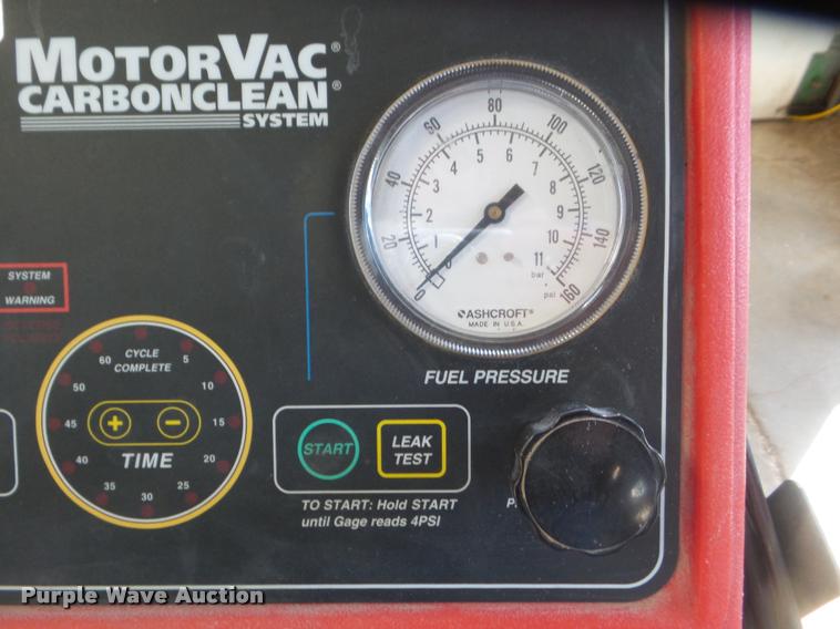 image for item BW9177 Snap-on EEFS100C MotorVac carbon clean system fuel system service and diagnostic machine