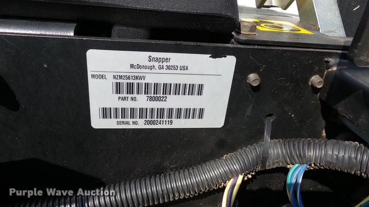 image for item BY9004 2006 Snapper Pro ZTR lawn mower