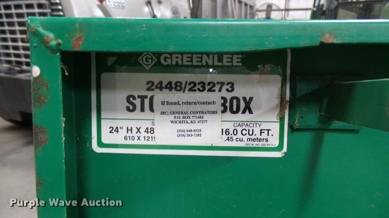 image for item CB9605 Greenlee job box