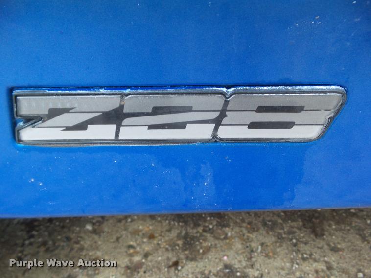 image for item CB9834 1986 Chevrolet Camaro