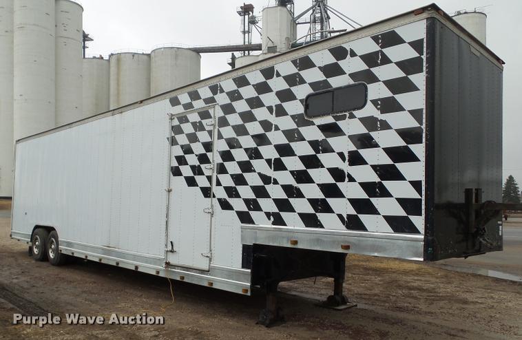 image for item CB9837 1968 American enclosed cargo trailer