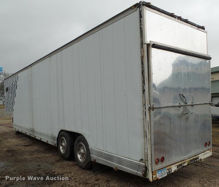 image for item CB9837 1968 American enclosed cargo trailer