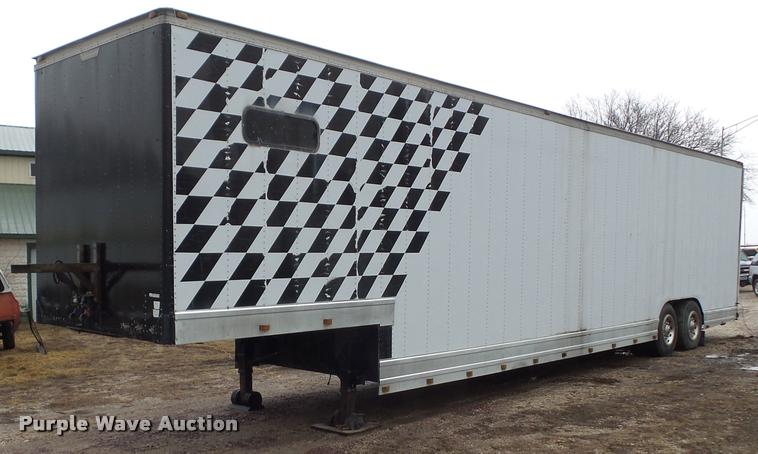 image for item CB9837 1968 American enclosed cargo trailer