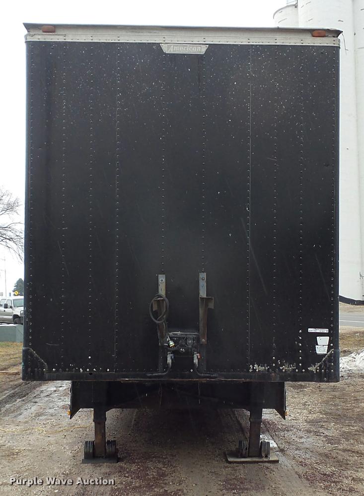 image for item CB9837 1968 American enclosed cargo trailer