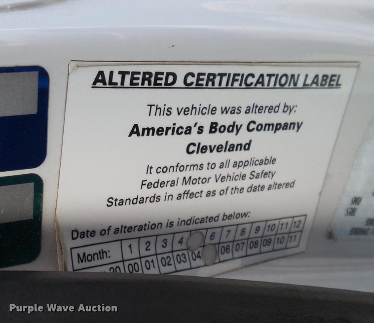 image for item CB9853 2006 Ford E250 van