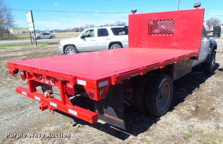 image for item CB9856 2008 Ford F450 Super Duty flatbed truck