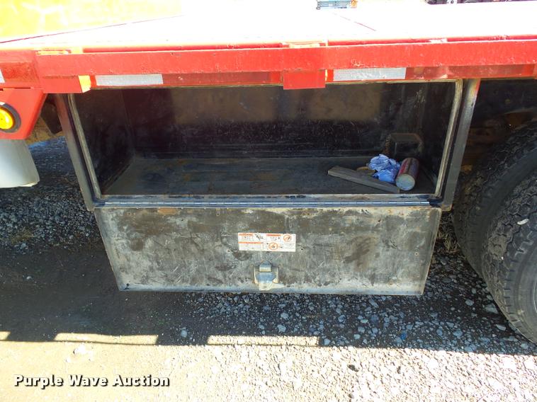image for item CB9856 2008 Ford F450 Super Duty flatbed truck