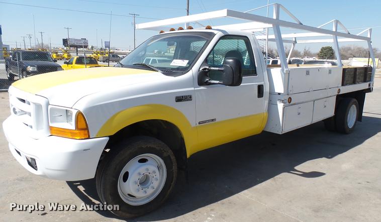 image for item DA0425 1999 Ford F450 Super Duty flatbed truck
