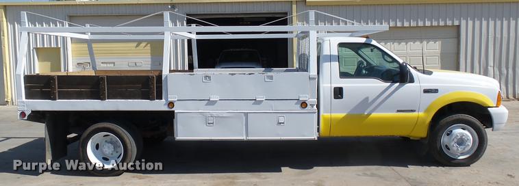 image for item DA0425 1999 Ford F450 Super Duty flatbed truck