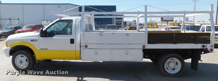 image for item DA0425 1999 Ford F450 Super Duty flatbed truck