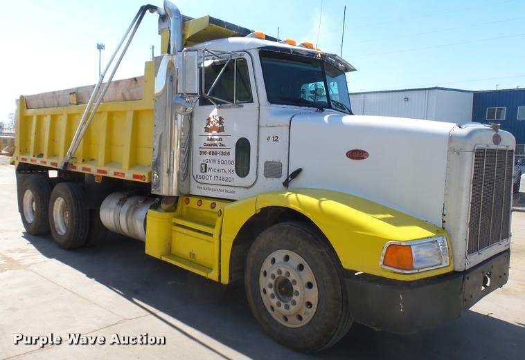 image for item DA0426 1987 Peterbilt 377 dump truck