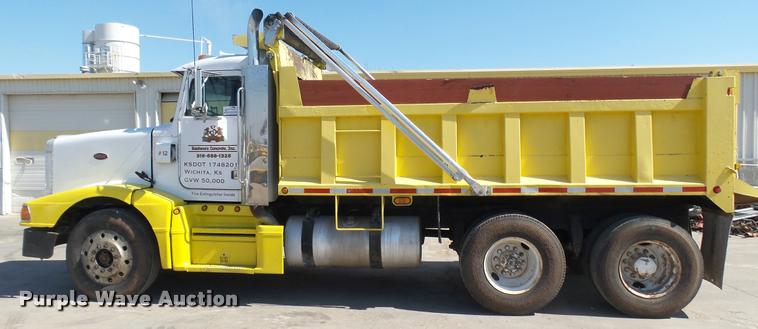 image for item DA0426 1987 Peterbilt 377 dump truck