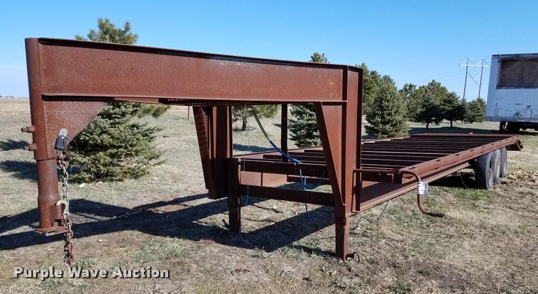 image for item DA0581 Shop built equipment trailer