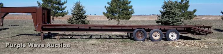 image for item DA0581 Shop built equipment trailer