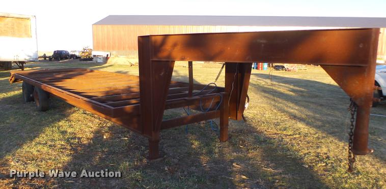 image for item DA0581 Shop built equipment trailer