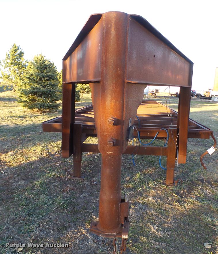 image for item DA0581 Shop built equipment trailer