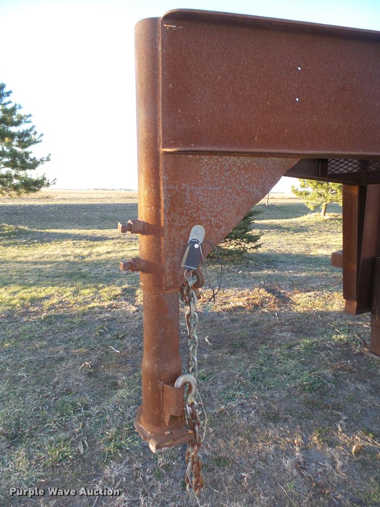 image for item DA0581 Shop built equipment trailer