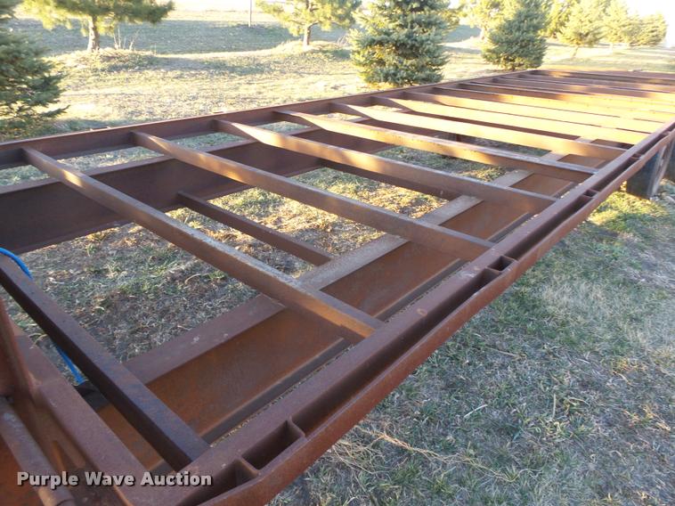 image for item DA0581 Shop built equipment trailer