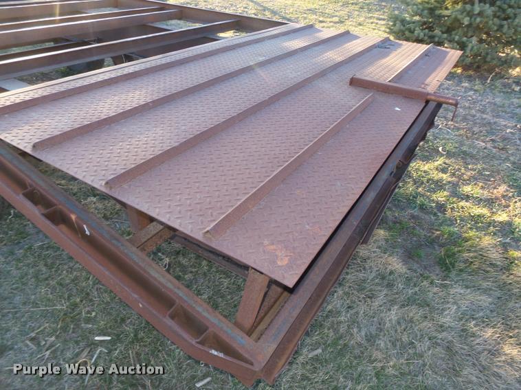 image for item DA0581 Shop built equipment trailer