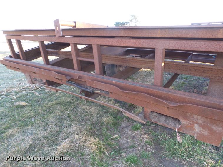 image for item DA0581 Shop built equipment trailer