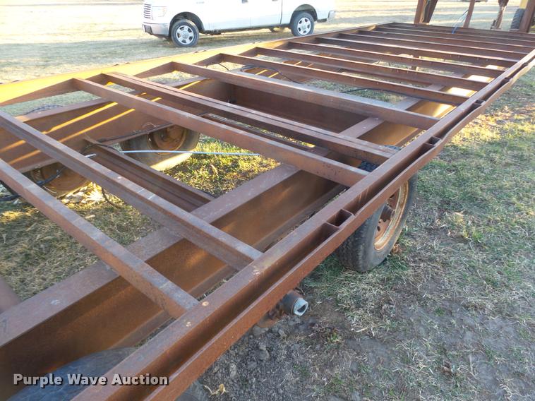 image for item DA0581 Shop built equipment trailer