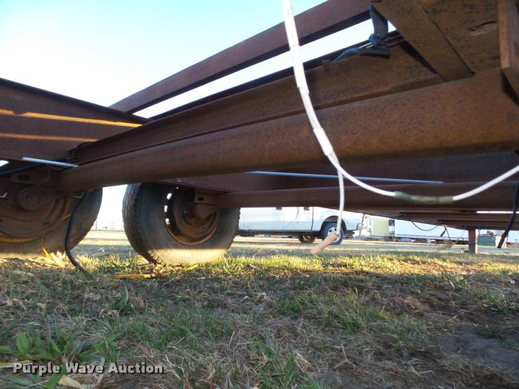 image for item DA0581 Shop built equipment trailer