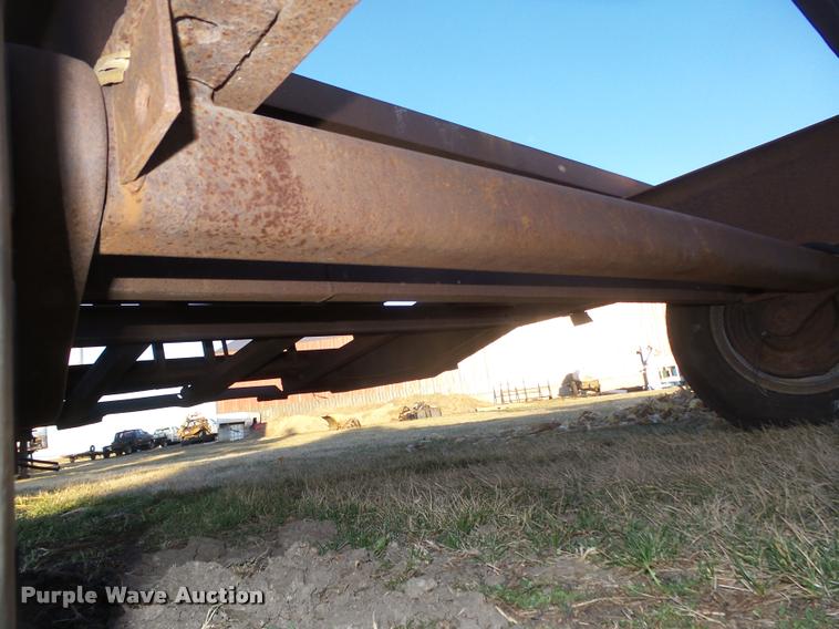 image for item DA0581 Shop built equipment trailer