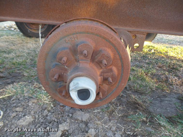 image for item DA0581 Shop built equipment trailer