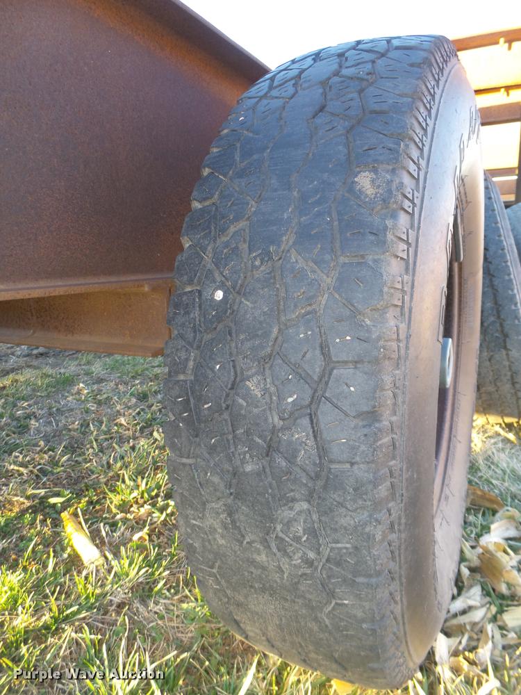 image for item DA0581 Shop built equipment trailer