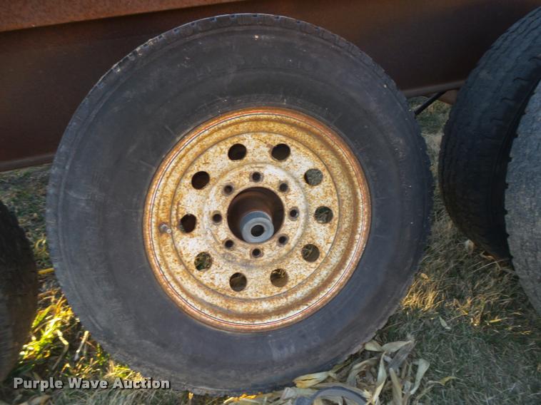 image for item DA0581 Shop built equipment trailer