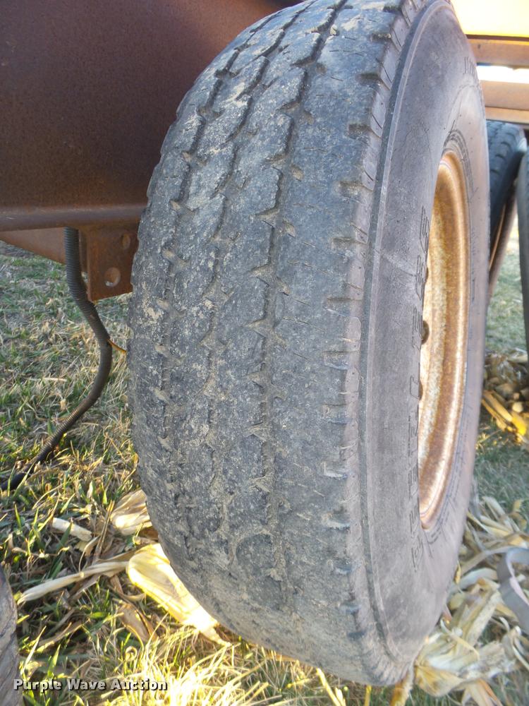 image for item DA0581 Shop built equipment trailer