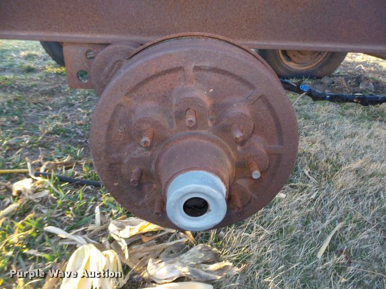 image for item DA0581 Shop built equipment trailer