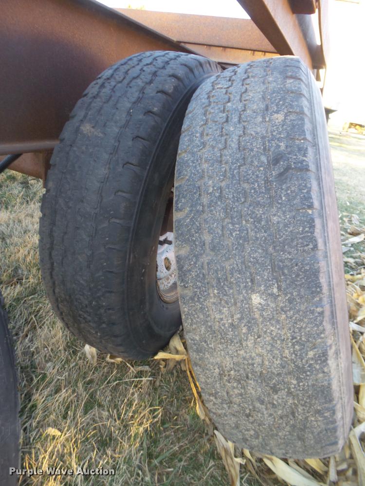 image for item DA0581 Shop built equipment trailer