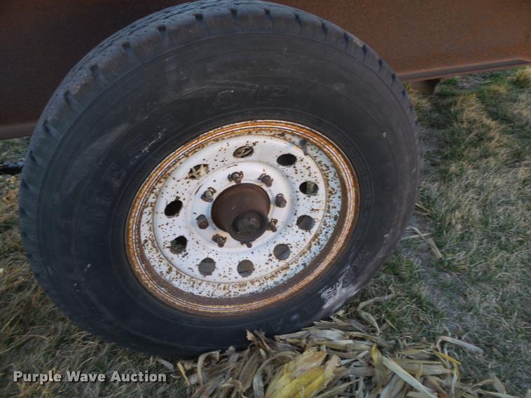 image for item DA0581 Shop built equipment trailer