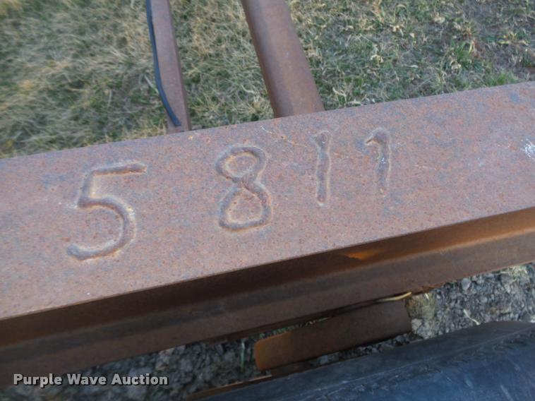 image for item DA0581 Shop built equipment trailer