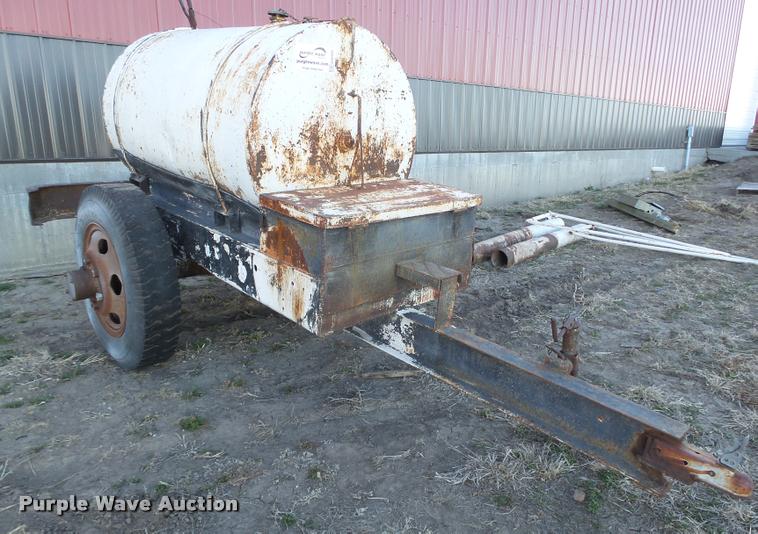image for item DA0585 Shop built tank trailer