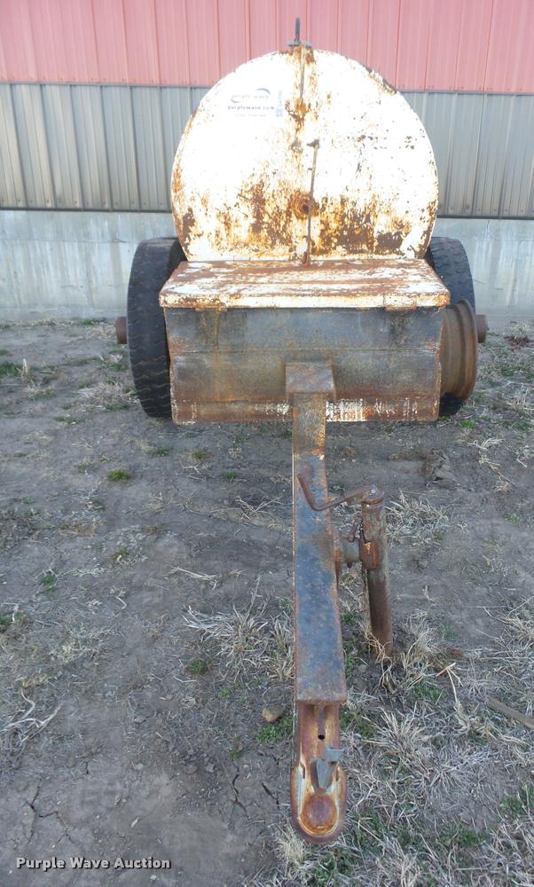 image for item DA0585 Shop built tank trailer