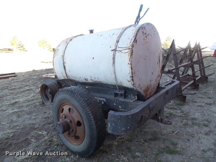 image for item DA0585 Shop built tank trailer