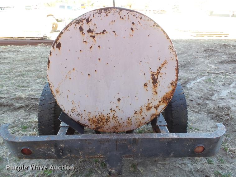 image for item DA0585 Shop built tank trailer