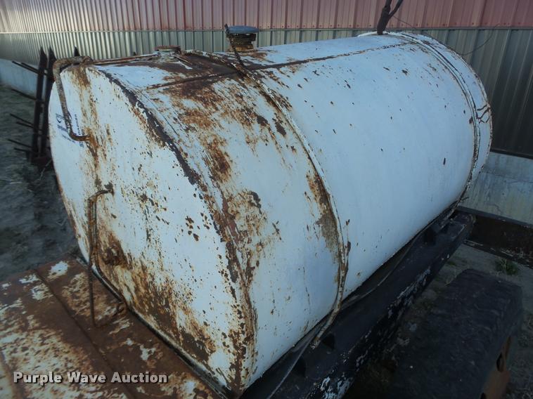 image for item DA0585 Shop built tank trailer