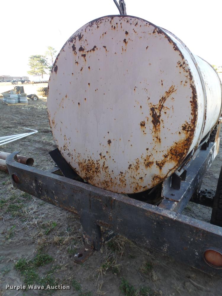 image for item DA0585 Shop built tank trailer