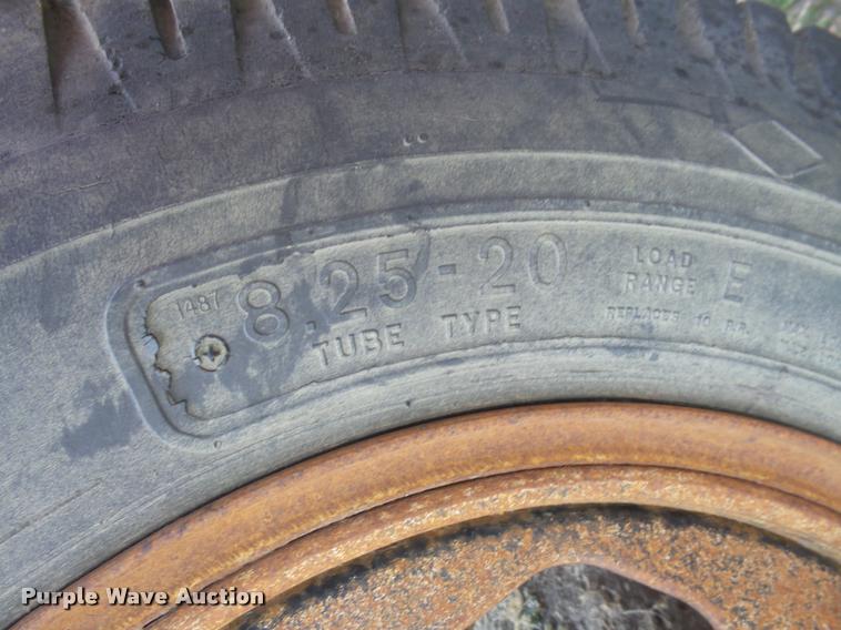 image for item DA0585 Shop built tank trailer