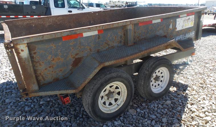 image for item DA2553 2001 Bri-Mar end dump trailer