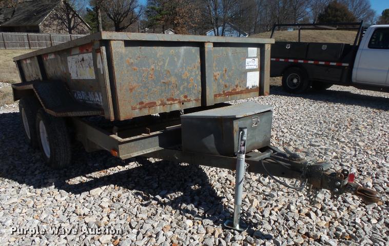image for item DA2553 2001 Bri-Mar end dump trailer