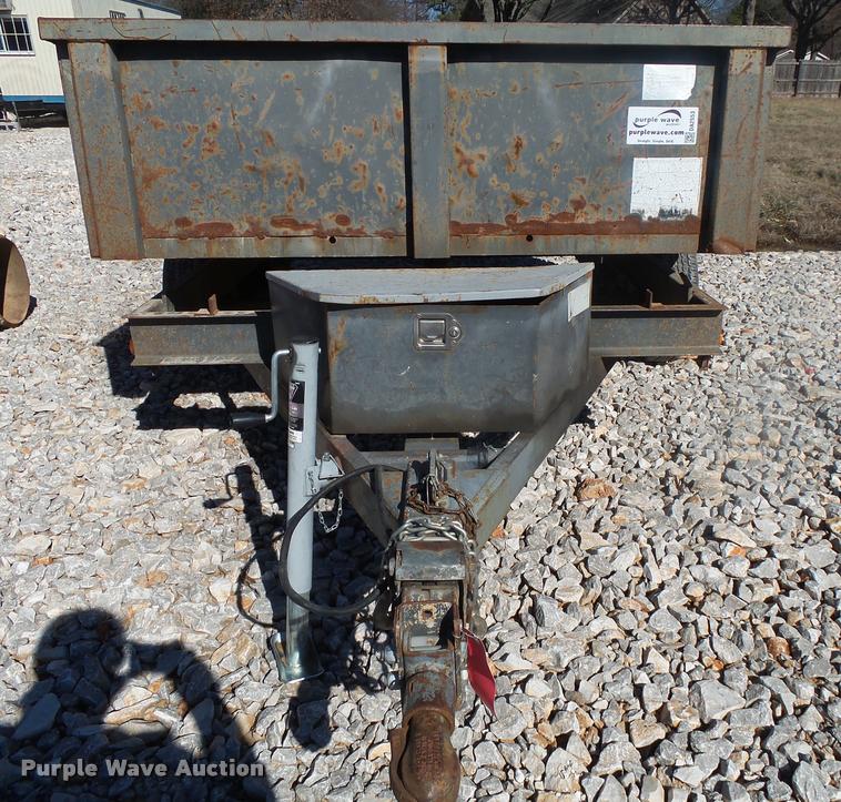 image for item DA2553 2001 Bri-Mar end dump trailer