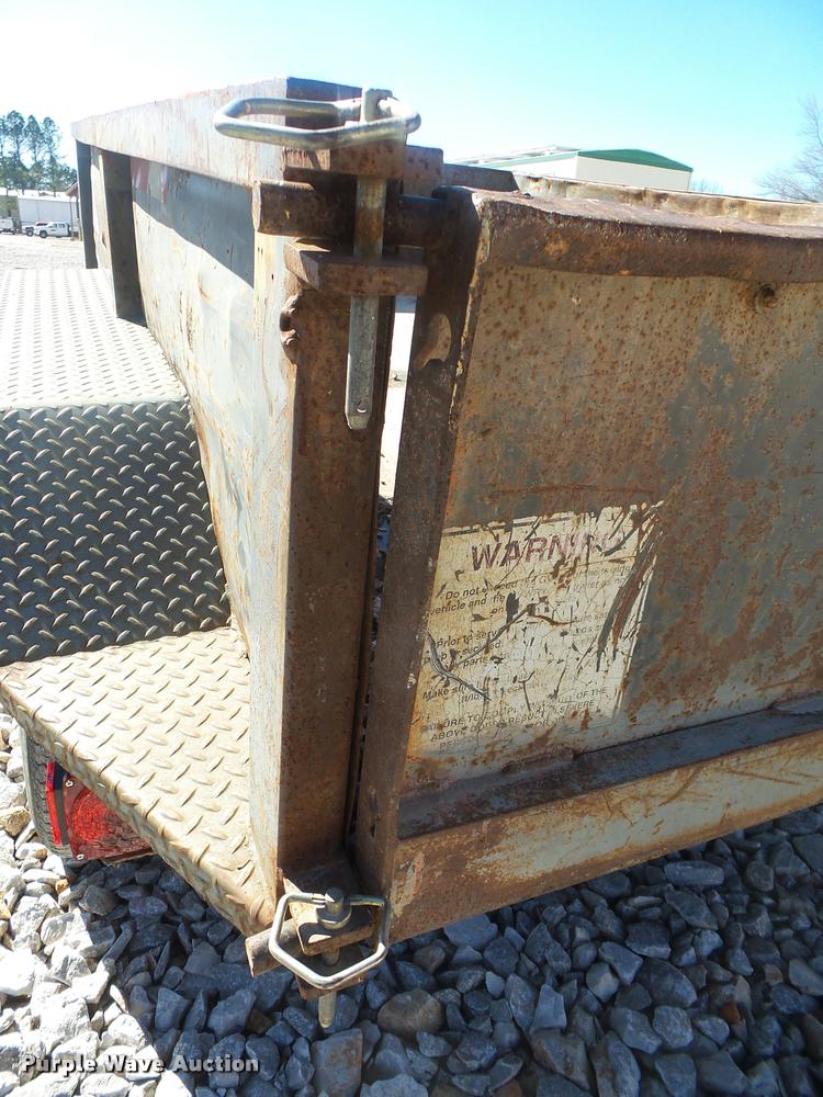 image for item DA2553 2001 Bri-Mar end dump trailer