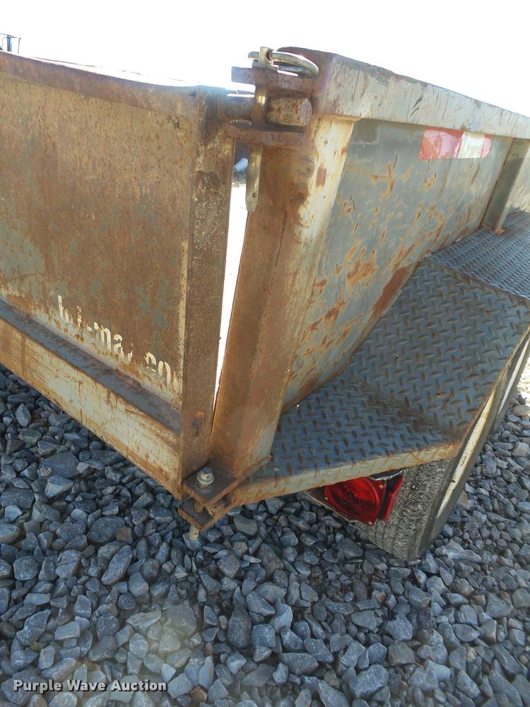 image for item DA2553 2001 Bri-Mar end dump trailer